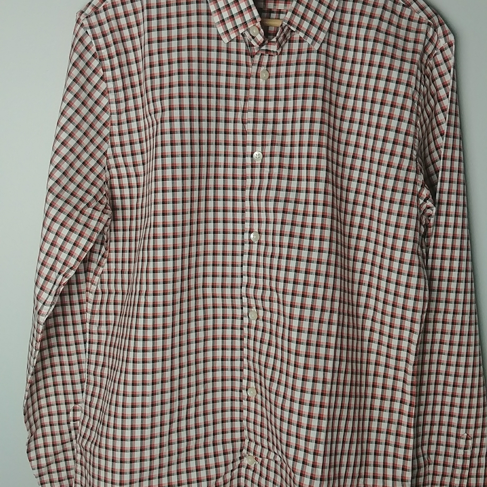 Express Fitted Plaid Shirt - Picture 2 of 9
